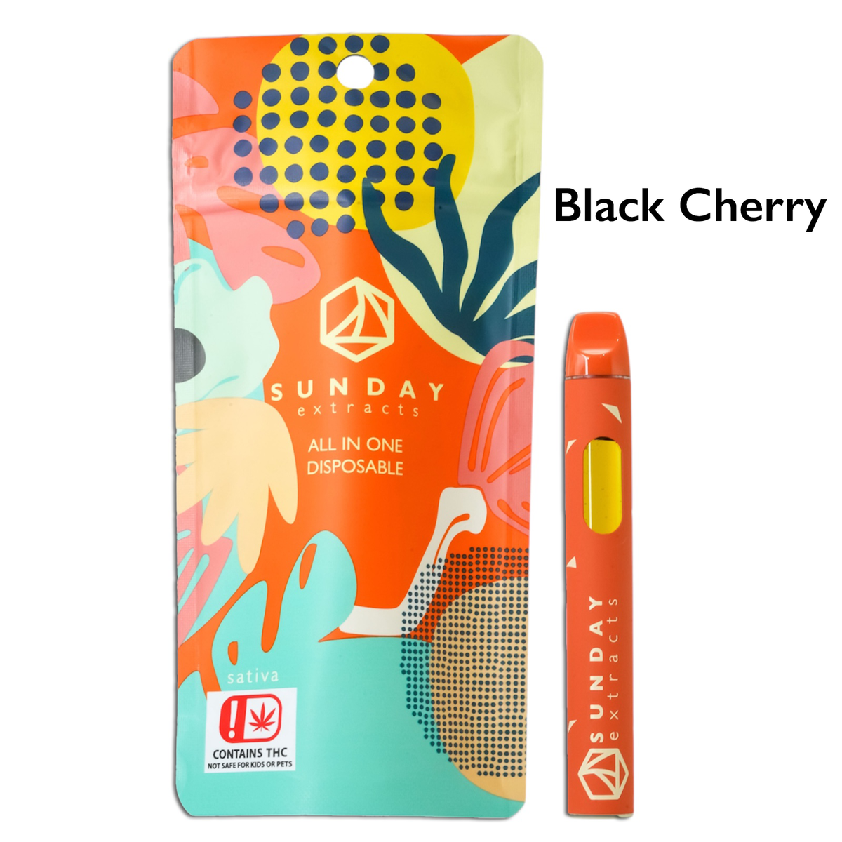 Black Cherry 2g All In One Sunday Extracts Black Cherry 2g All In One Sunday Extracts
