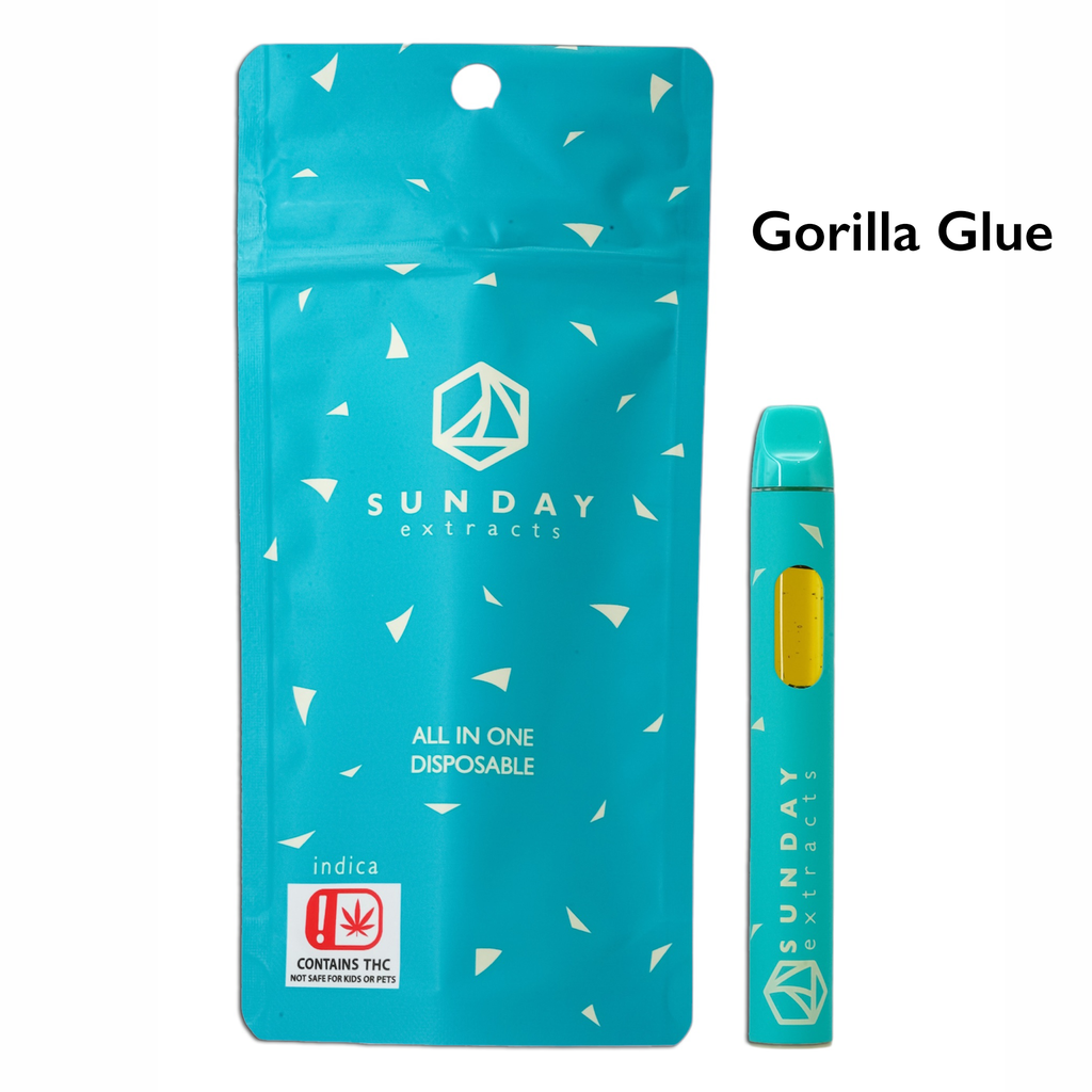 Gorilla Glue 2g All In One Sunday Extracts Gorilla Glue 2g All In One Sunday Extracts
