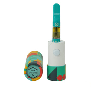 Peach Crescendo 510 Cart