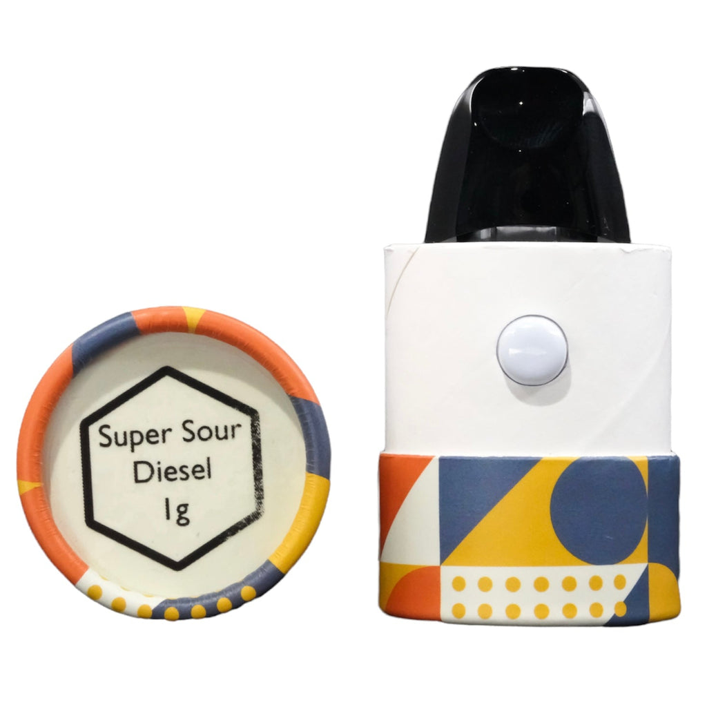 Super Sour Diesel Live Resin Bellos Pod