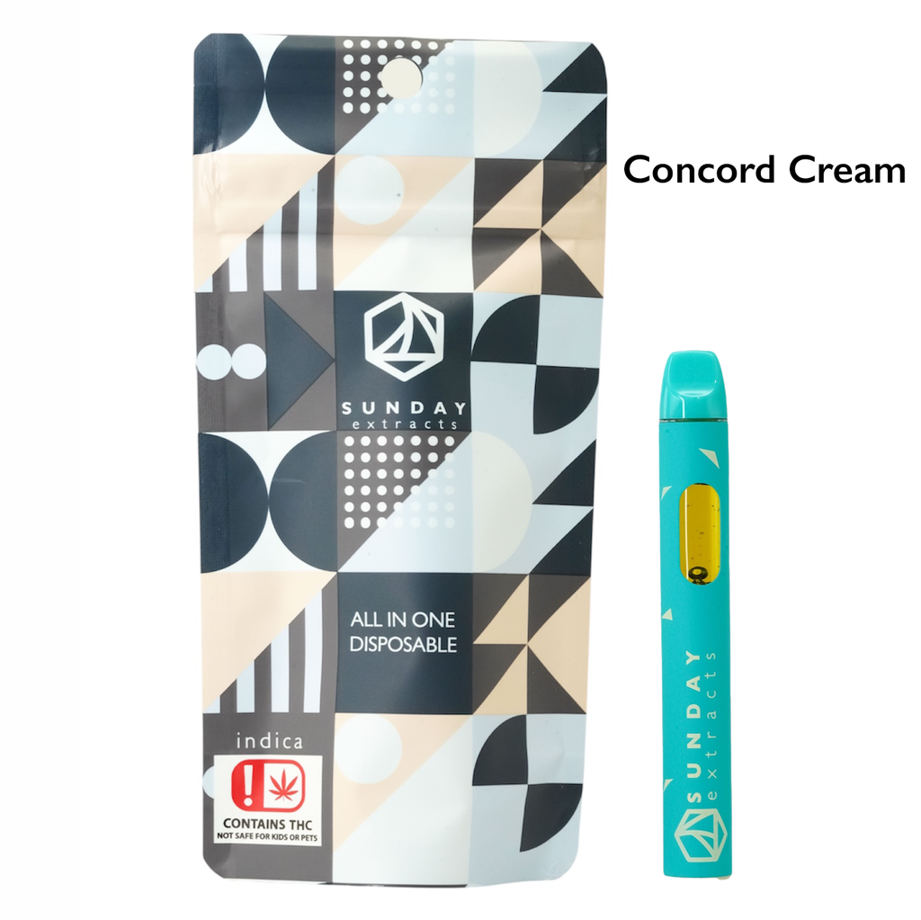 Concord Cream 2g All In One-Live Resin