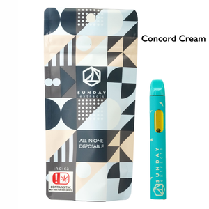 Concord Cream 2g All In One-Live Resin