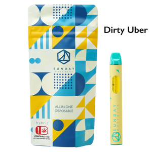 uber vapes Dirty Uber 2g All In One-Live Resin – Sunday Extracts