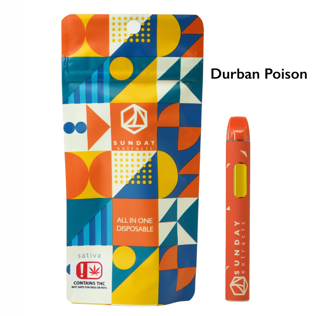 Durban Poison 2g All In One-Live Resin
